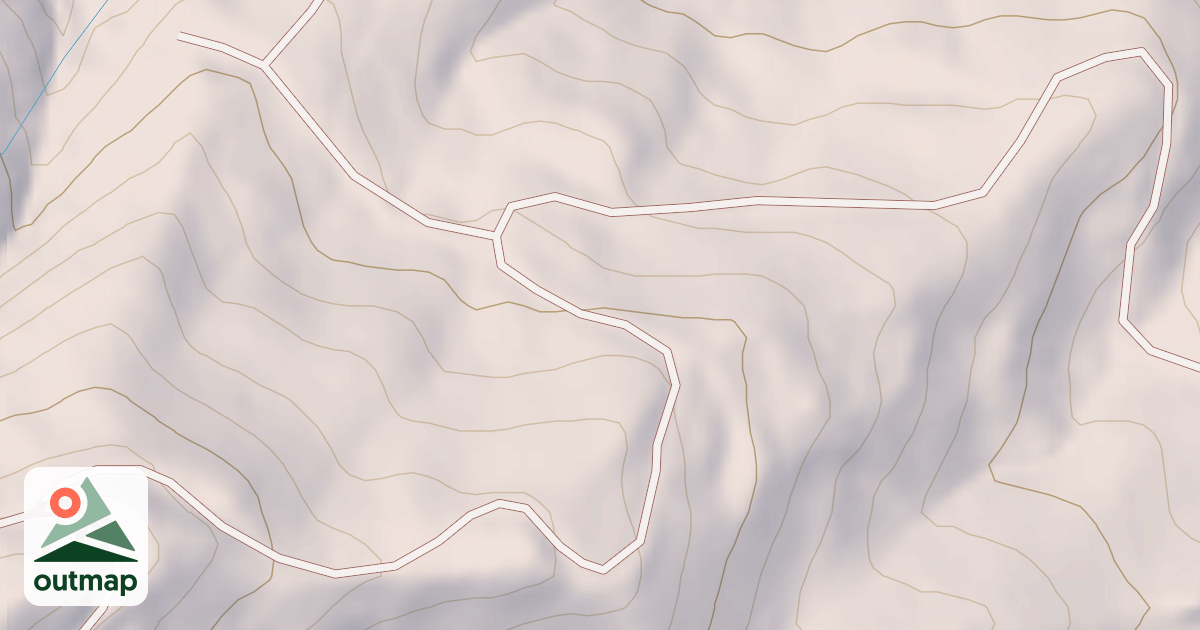 Map of CROOK RIDGE