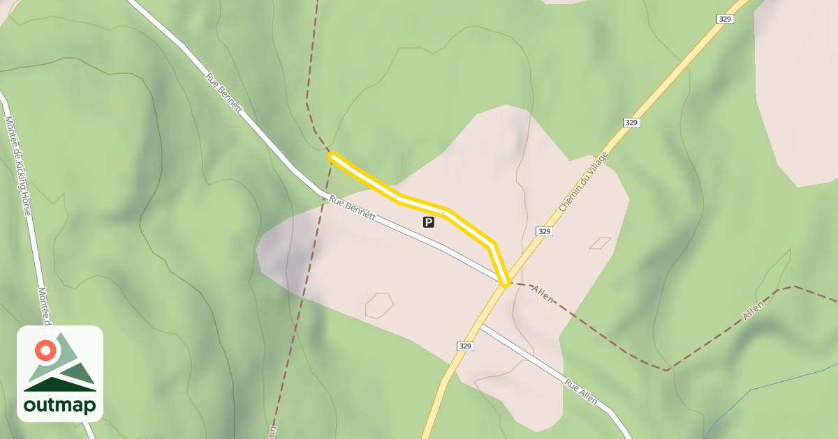 Map of Allen