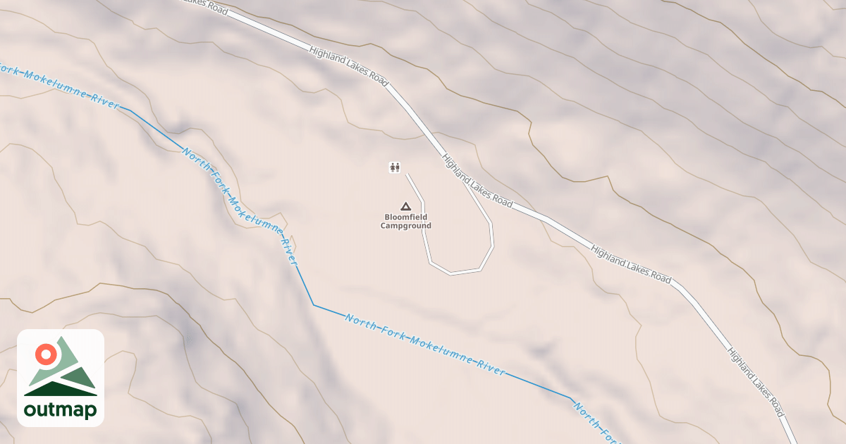 Map of BLOOMFIELD CG ACCESS