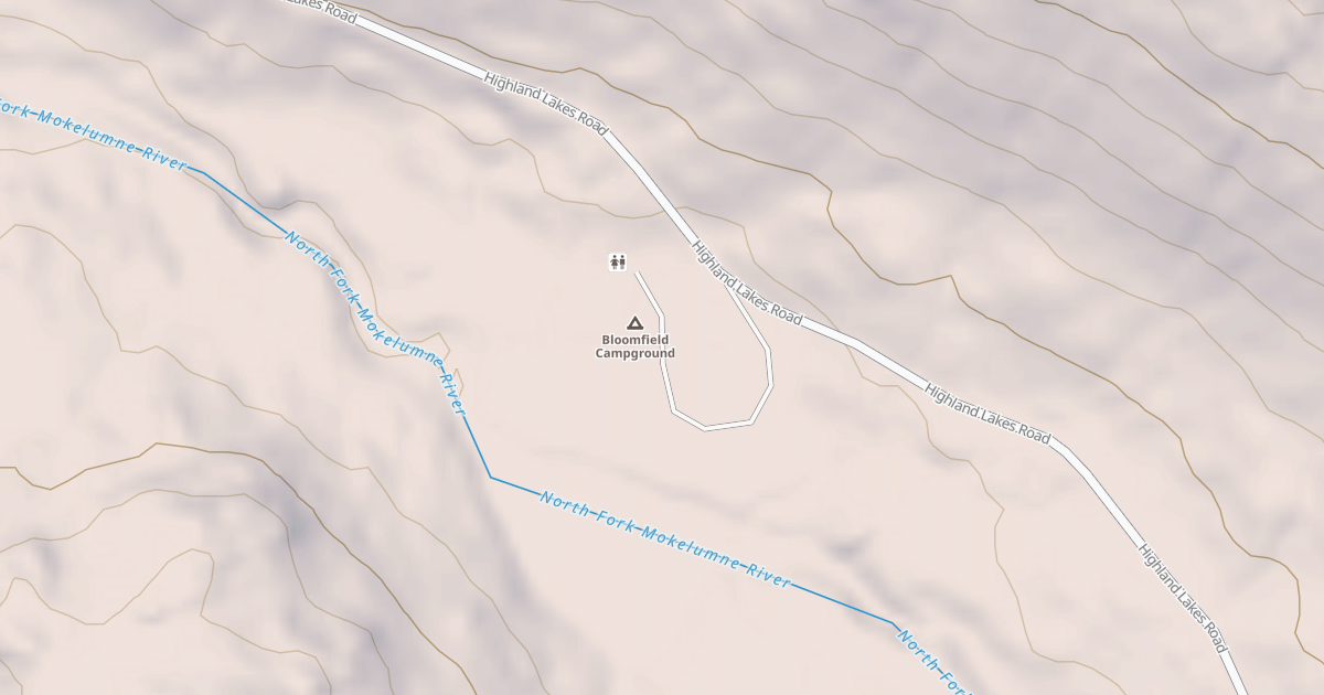Map preview of BLOOMFIELD CG ACCESS