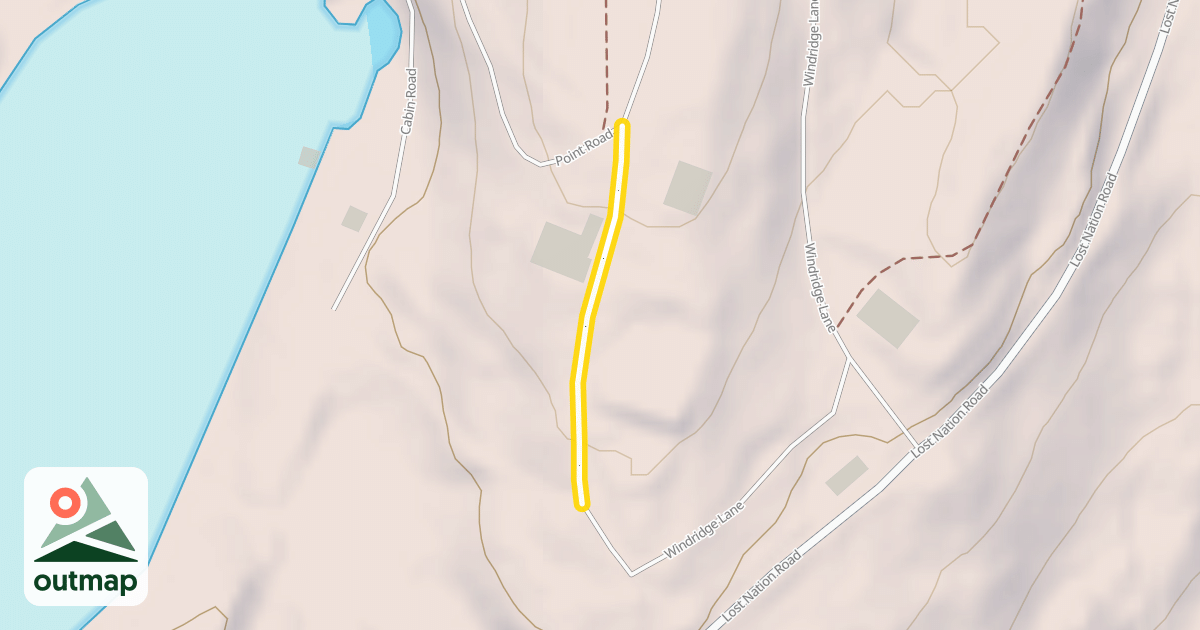 Map of Windridge Lane