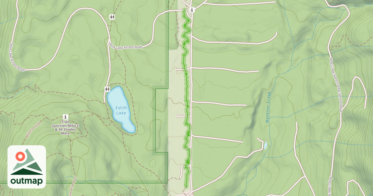 Map of Cliff's Corners