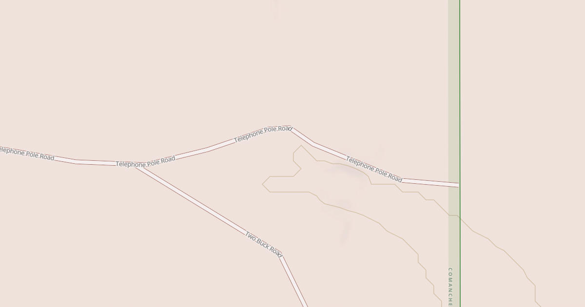 Map preview of TELEPHONE POLE B