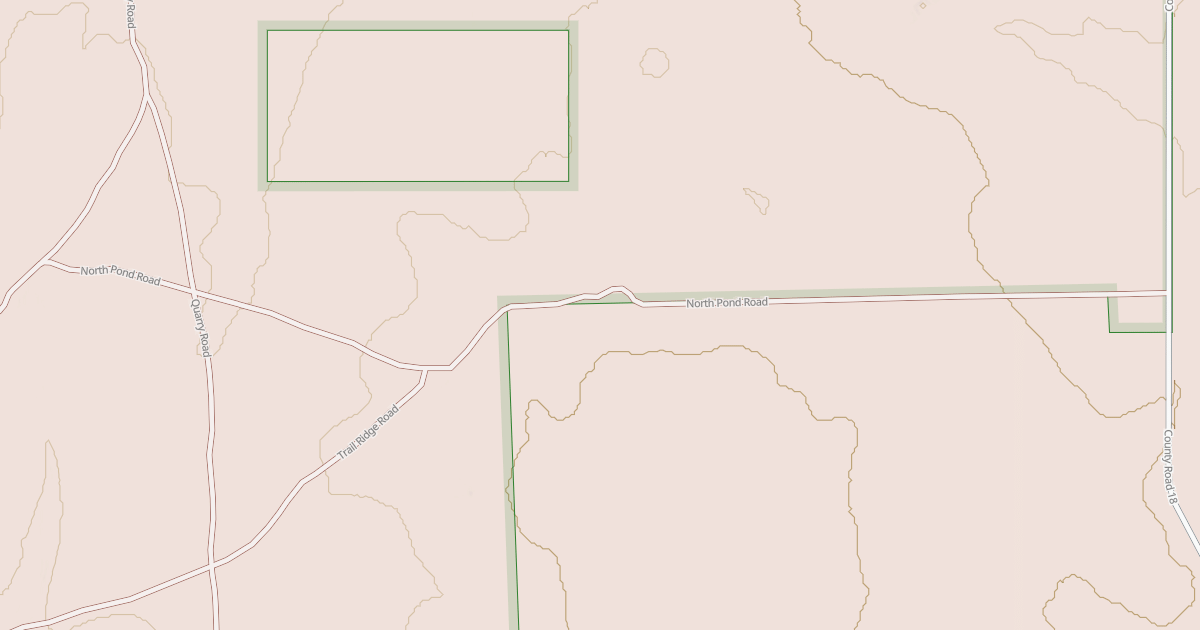 Map preview of NORTH POND