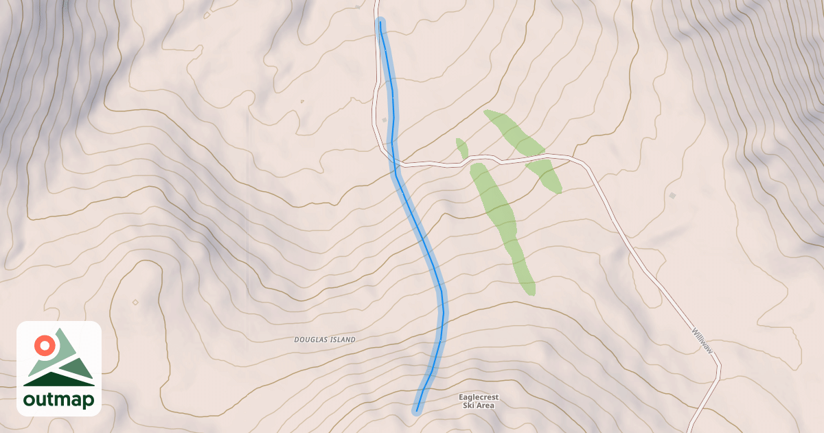 Map of Lower Hillary's