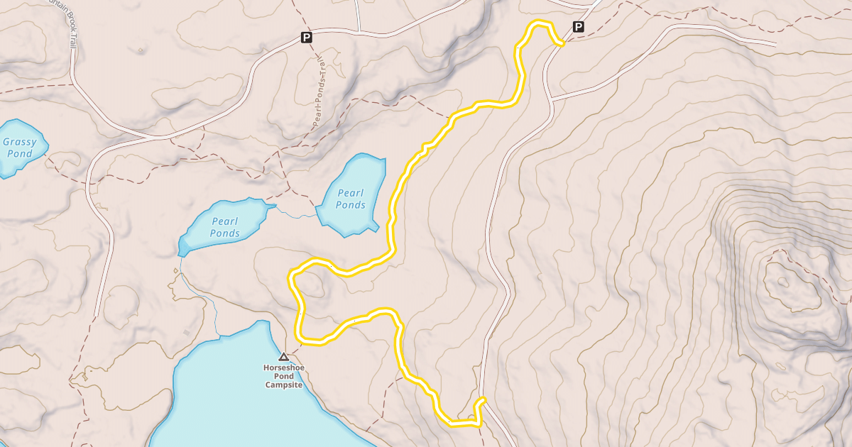 Map preview of Indian Mountain Circuit