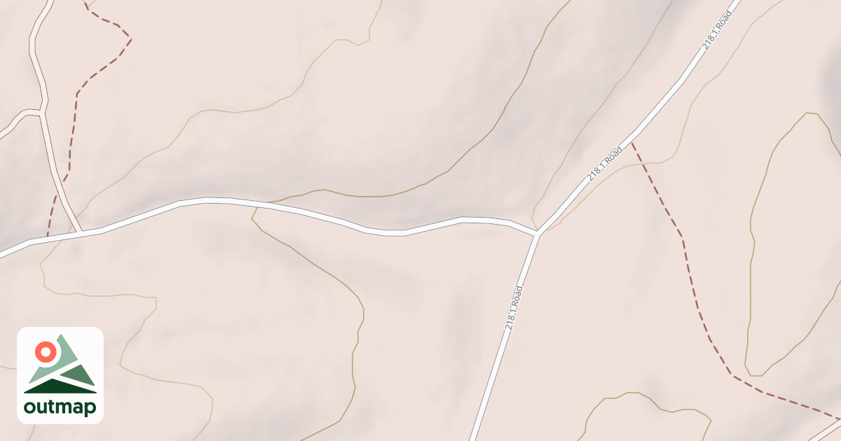 Map of BUCKSKIN MORGAN