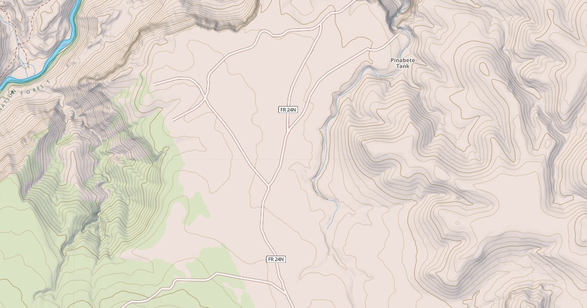 Map preview of USFS Motor Vehicle Use Map Roads {1798479B-42EB-48DA-B0DE-A528A34B7870}