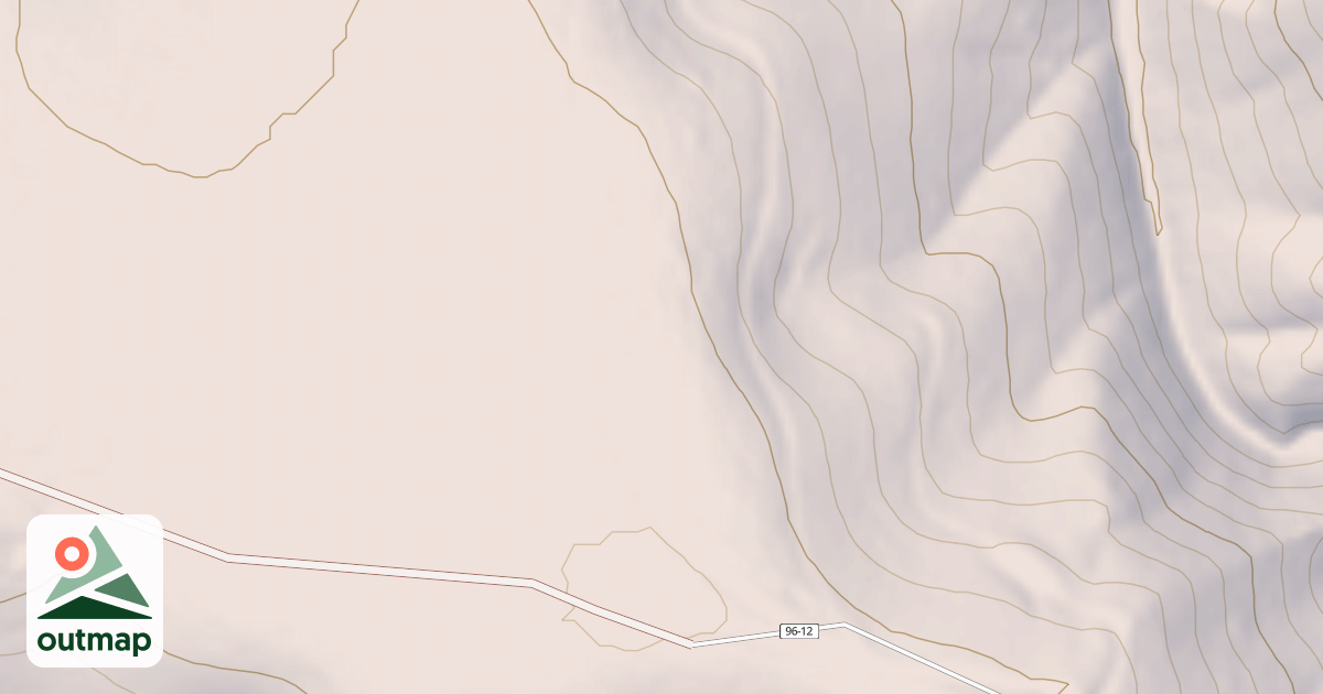 Map of BIG OAK FLAT SPUR