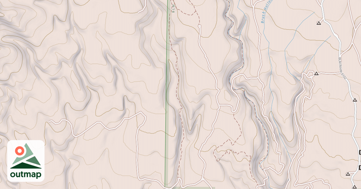 Map of Blm T6101a