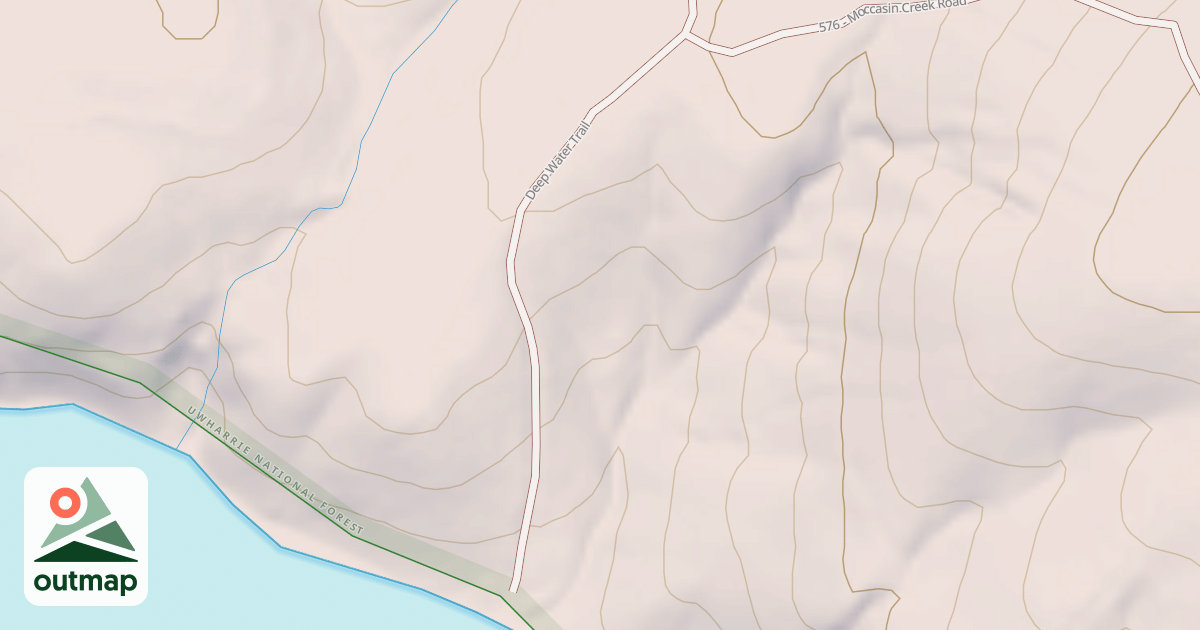 Map of DEEP WATER TRAIL