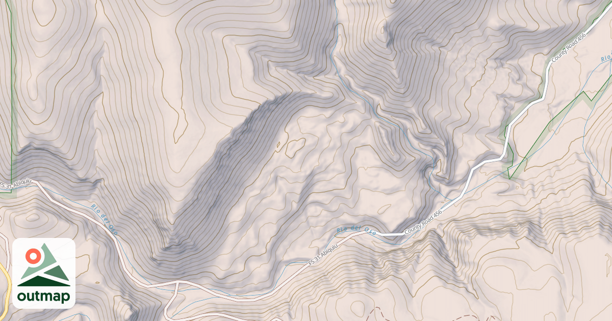 Map of ABIQUIU