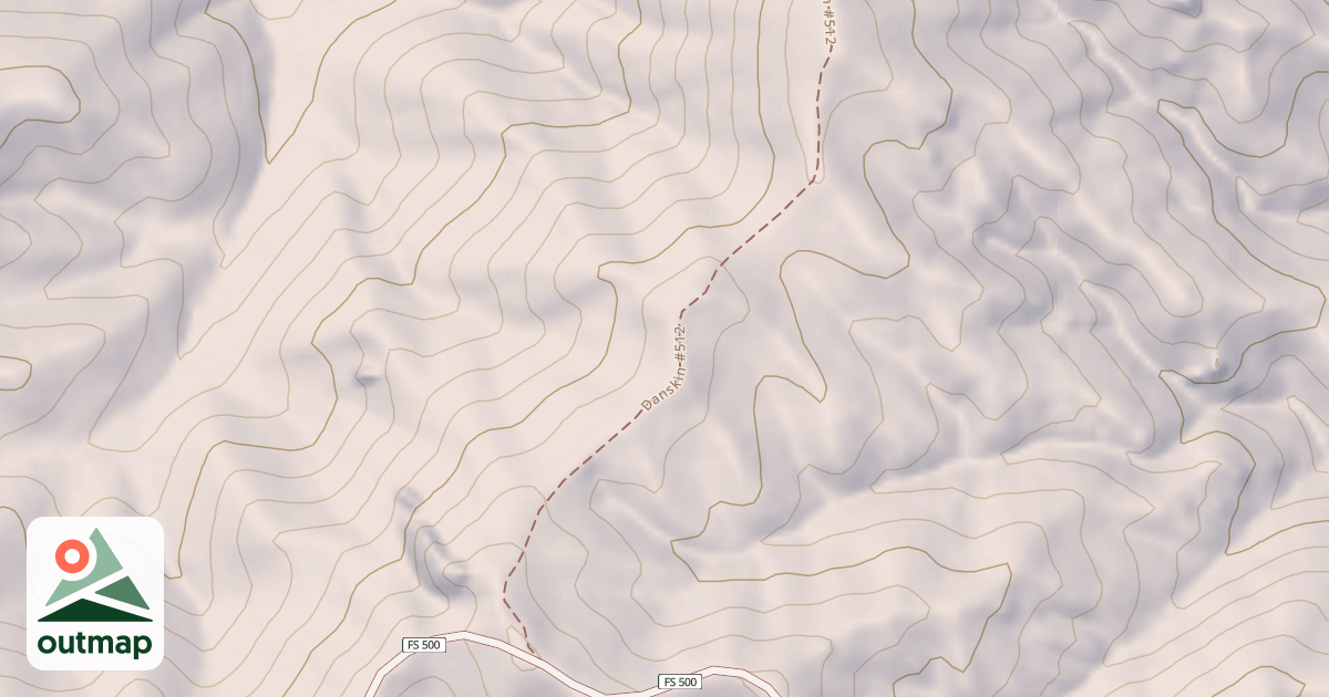 Map of Danskin #512