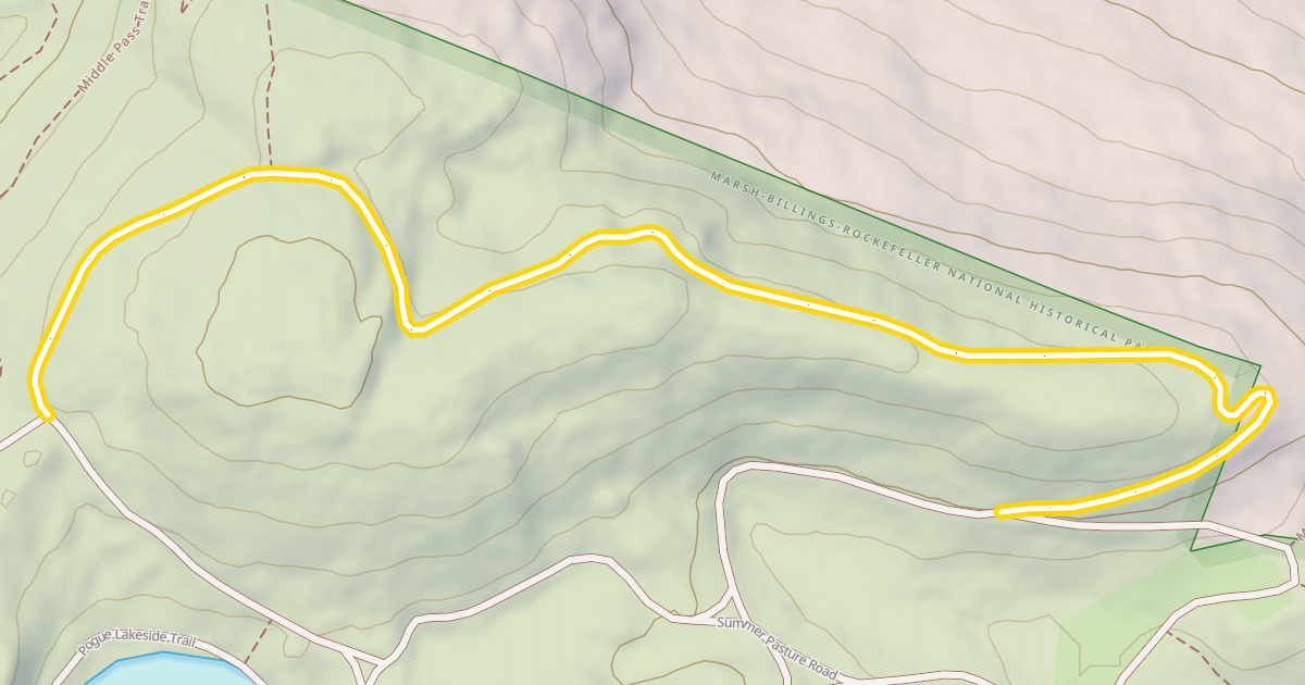 Map preview of North Ridge Loop Trail