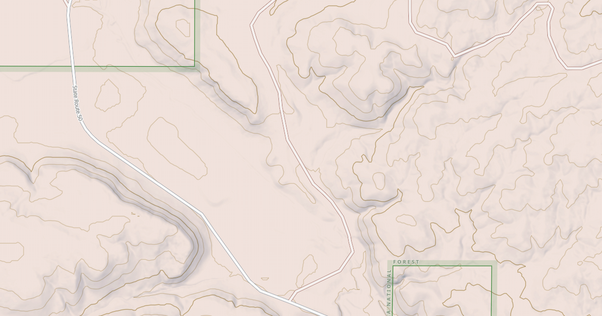 Map preview of USFS National Forest System Roads {4357118E-994B-4316-A3C3-213BDD832357}