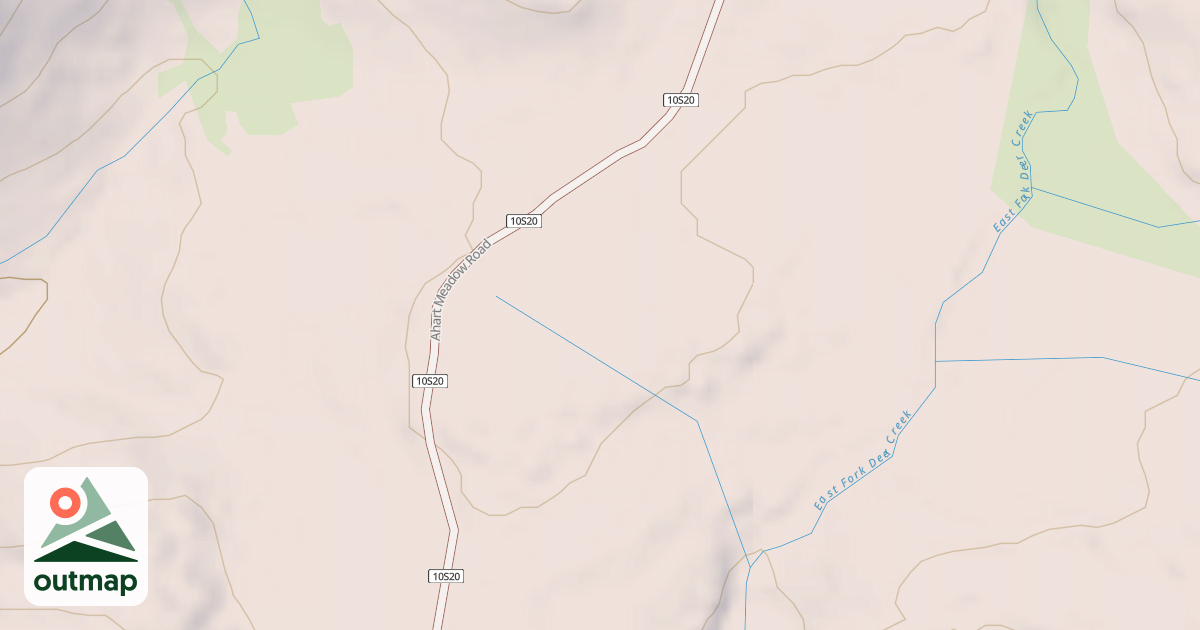 Map of AHART MEADOW T3
