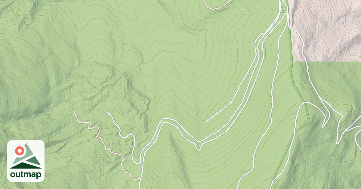 Map of CORONA MCGINNIS