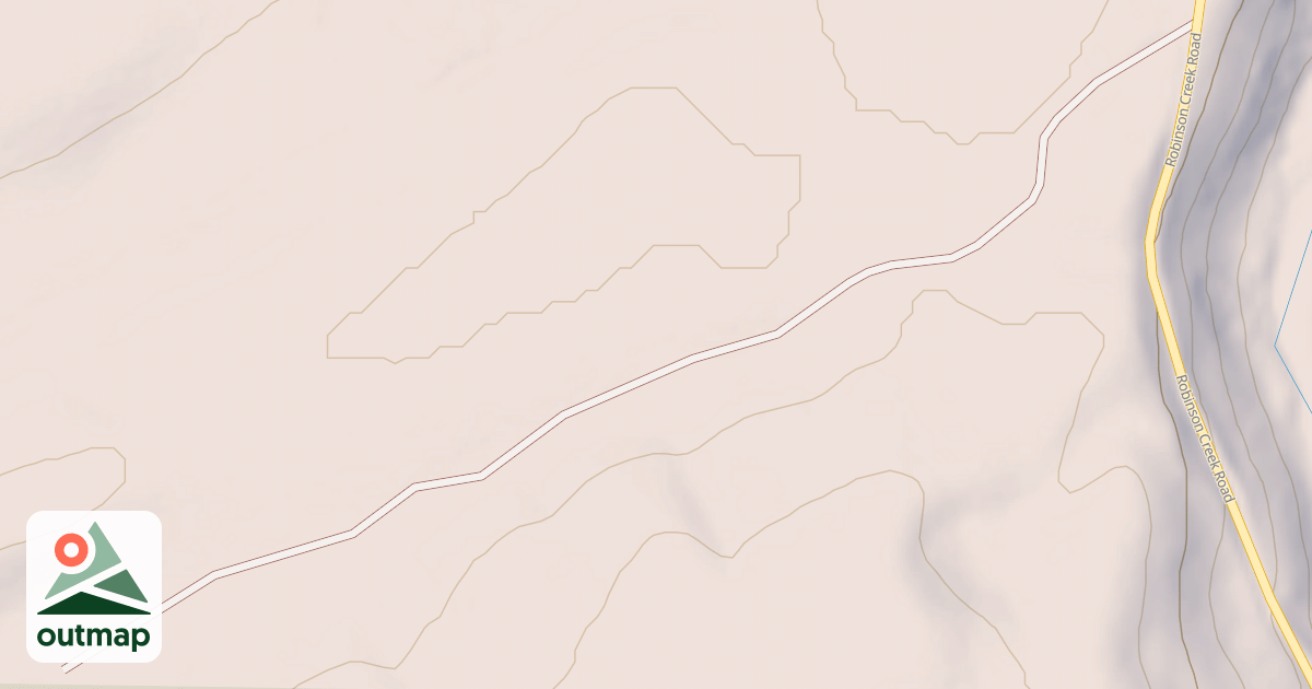 Map of ROBINSON RIDGE