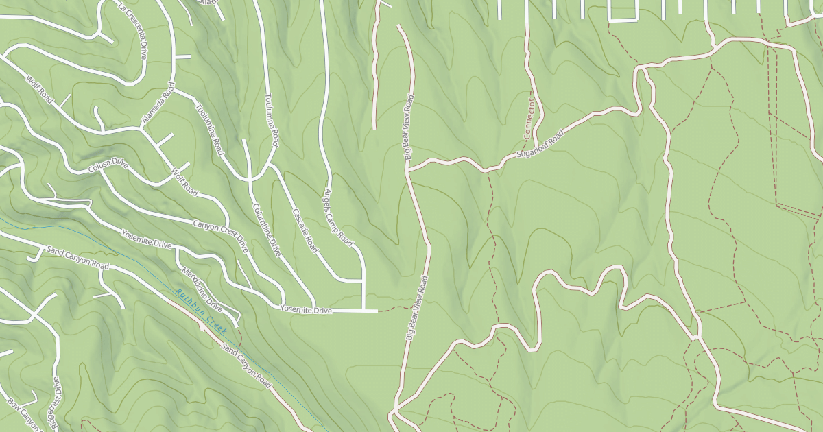 Map preview of BIG BEAR VIEW