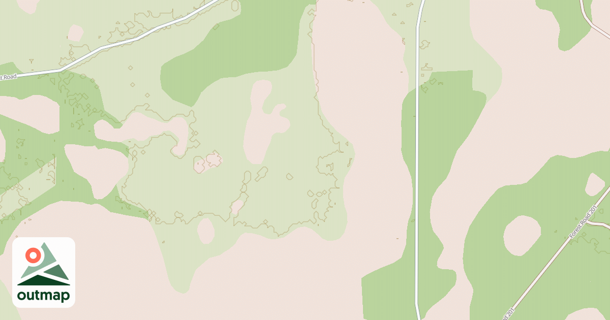 Map of USFS Motor Vehicle Use Map Roads {121FB69C-DF25-46B0-B218-208AED271E70}