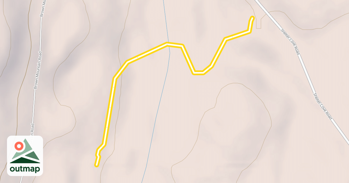 Map of White River Nordic Trail