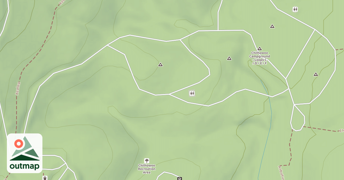 Map of CHILHOWEE EXTENSION