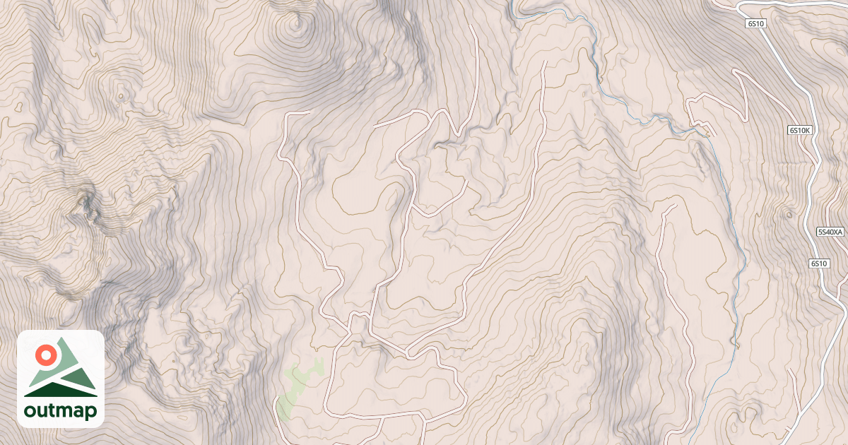 Map of COLD SPRINGS