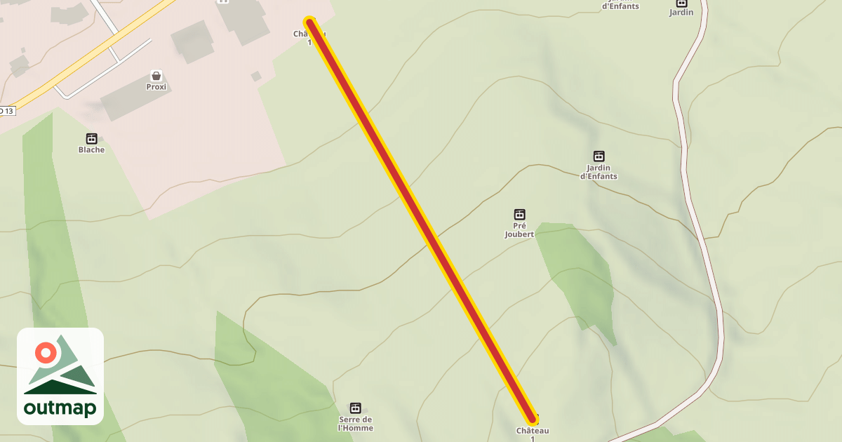 Map of Château 1
