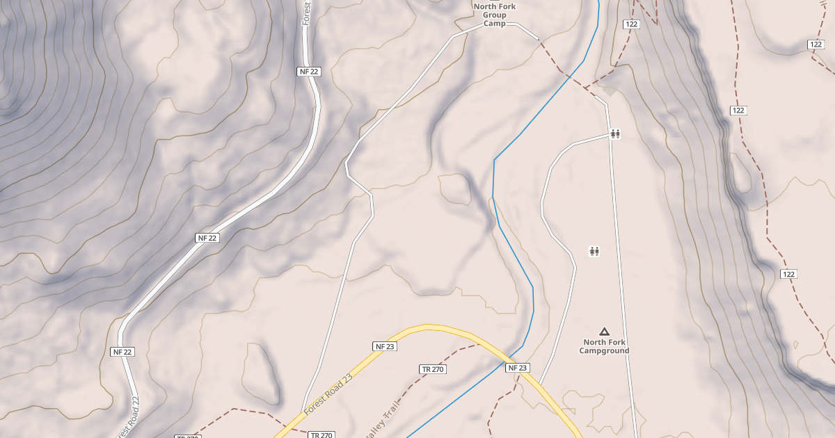 Map preview of N FORK GROUP CG