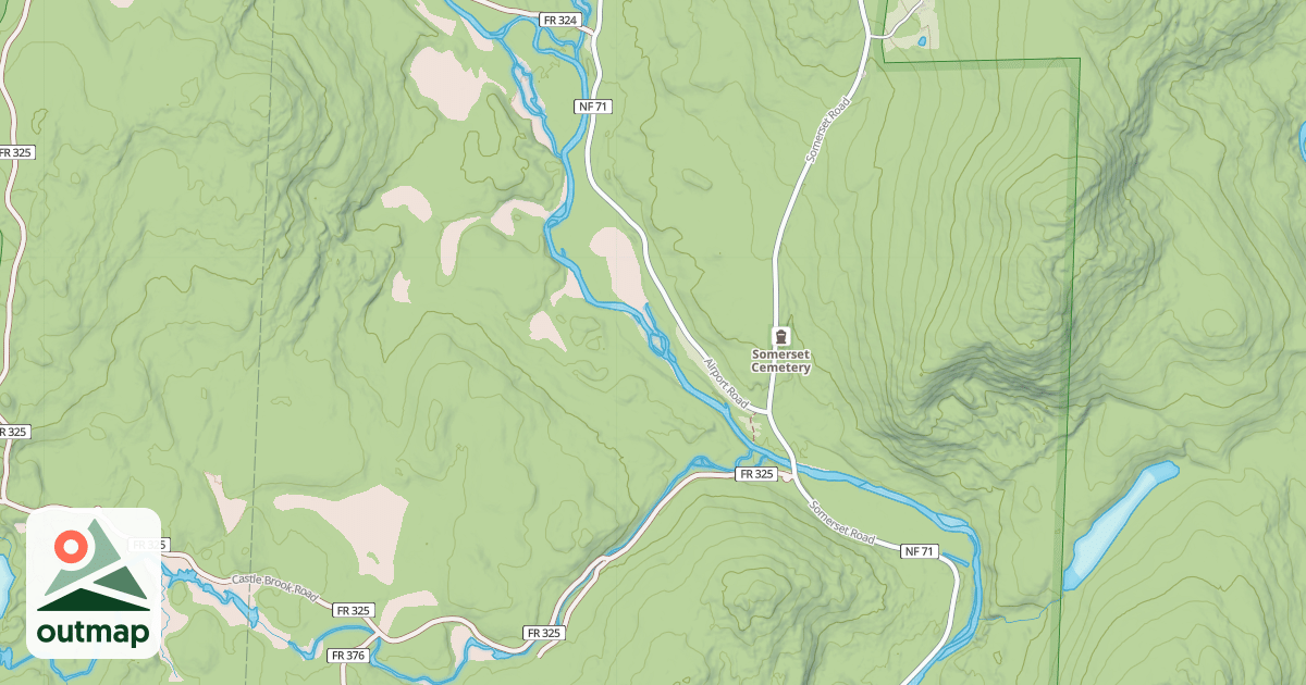 Map of Corridor 7 - Woodford Area