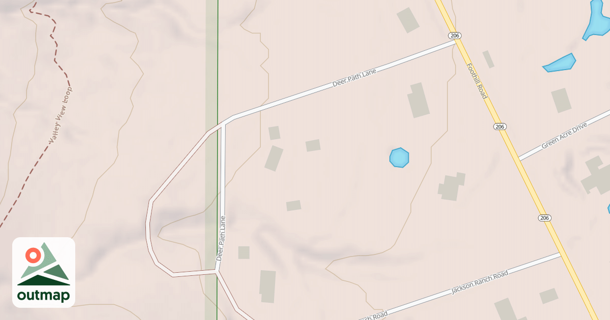 Map of FLOWING WELLS ROAD