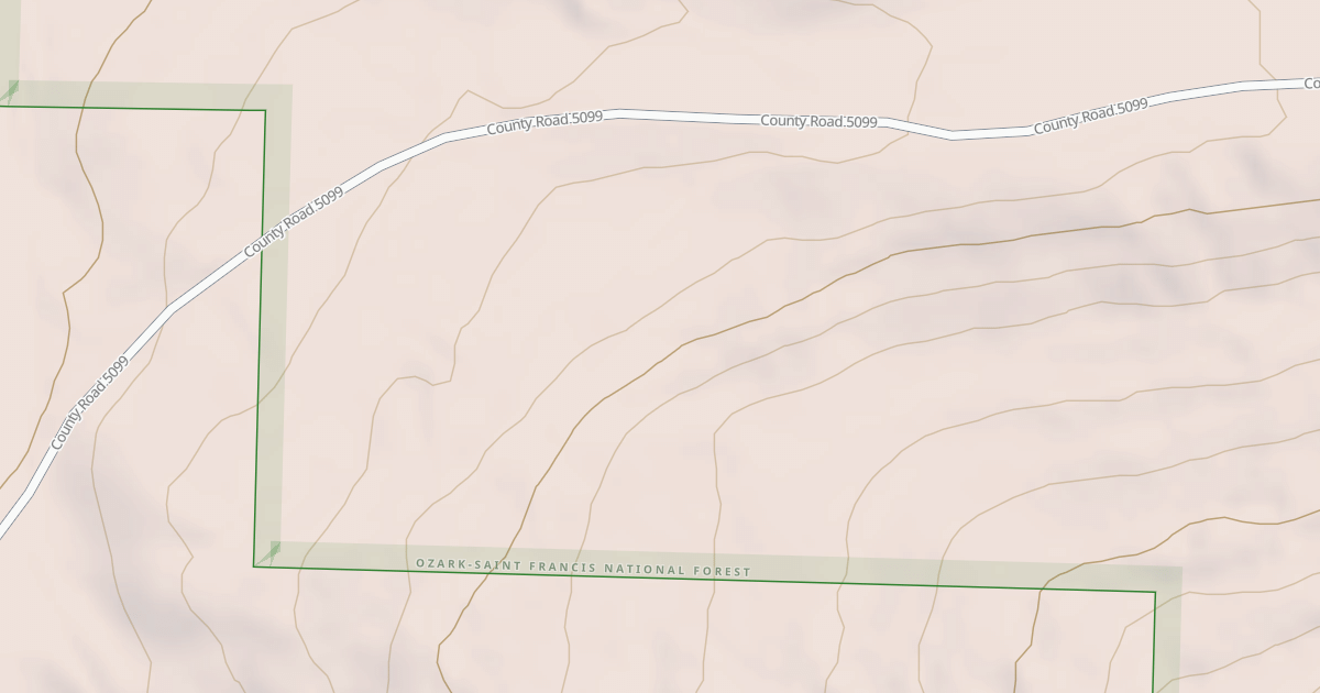 Map preview of USFS National Forest System Roads {58882035-2A3D-467D-8BBD-C8EE08CD4FE1}