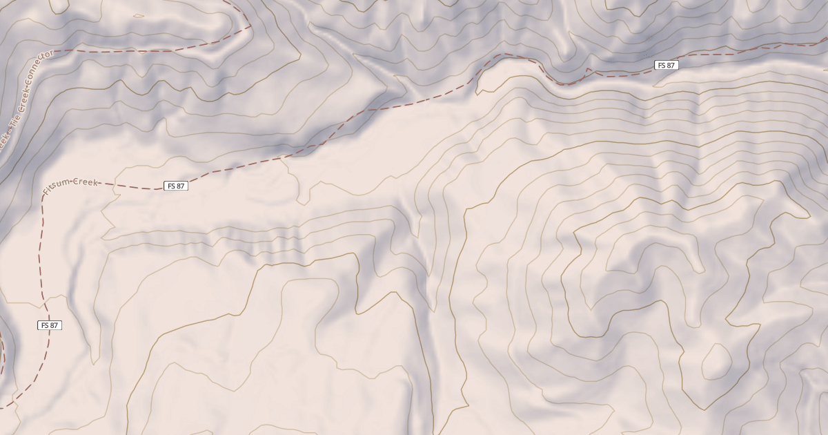 Map preview of Fitsum Creek