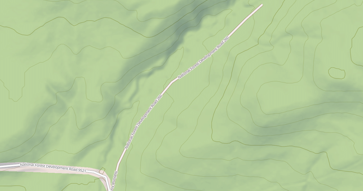 Map preview of USFS Motor Vehicle Use Map Roads {310A79CD-0F14-4D2A-AF58-495BDF3CA5F0}