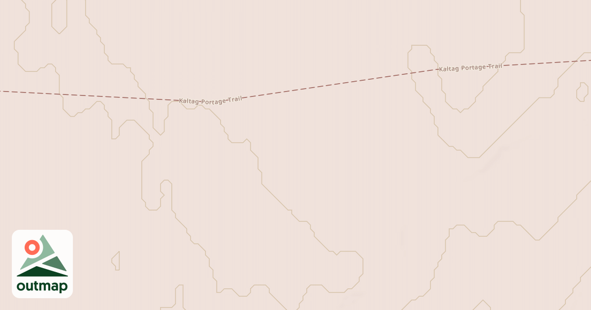 Map of Iditarod National Historic Trail