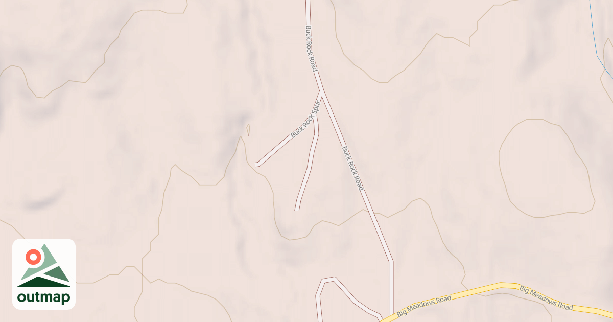 Map of BUCK ROCK