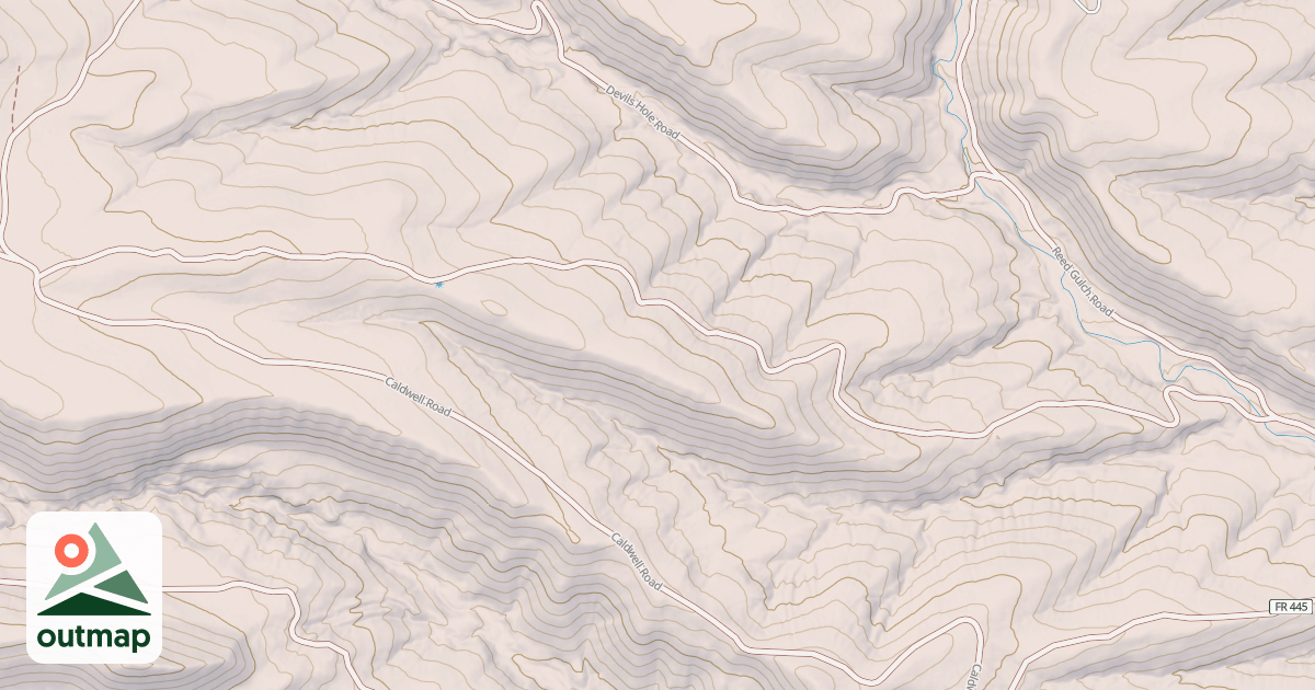 Map of 443