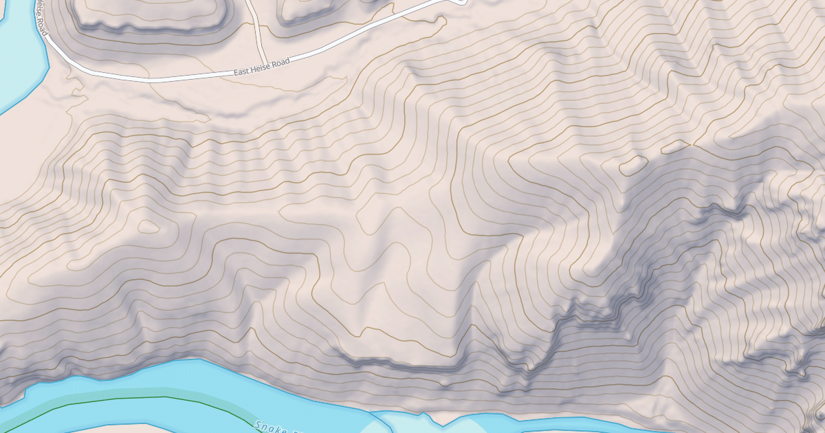 Map preview of South Fork Rim