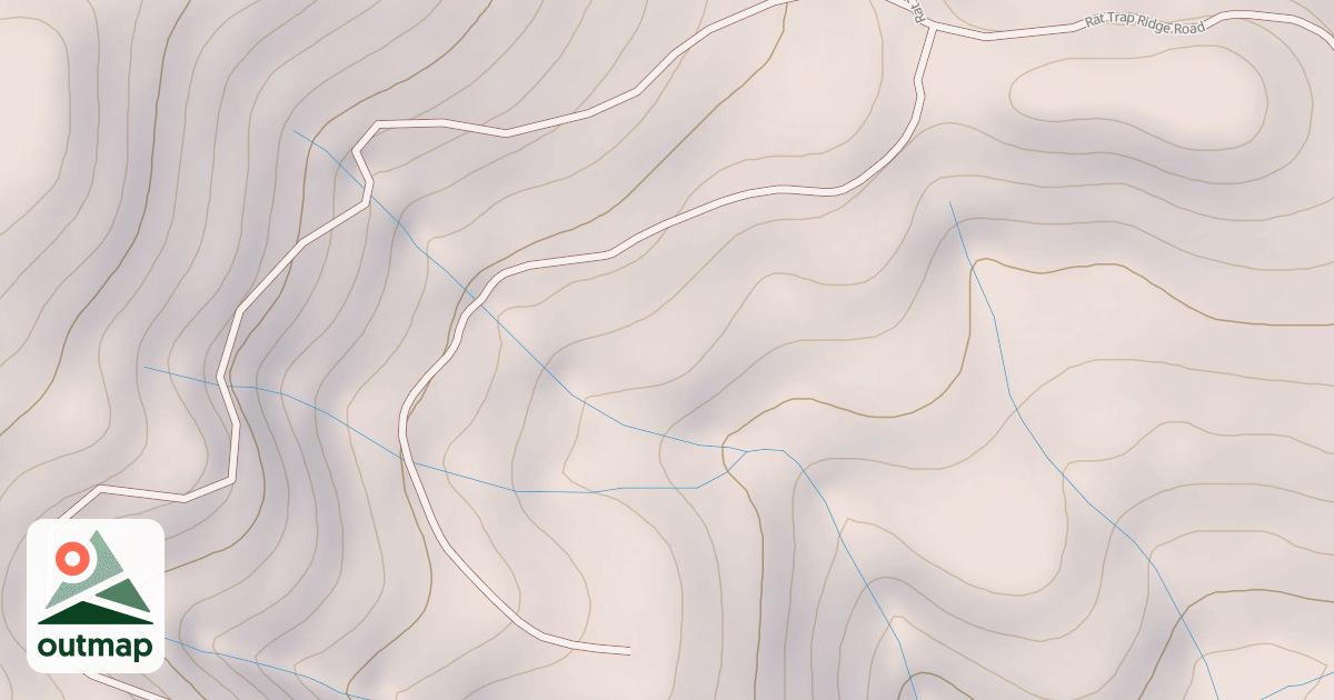 Map of RAT TRAP RIDGE