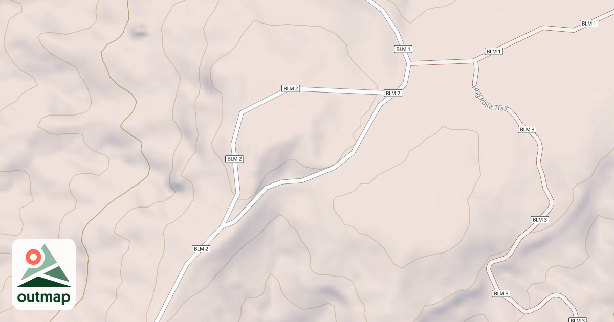 Map of BLM National GTLF Public Motorized Roads 380169f7-ca8a-4e6b-bec6-f9f7818d554d