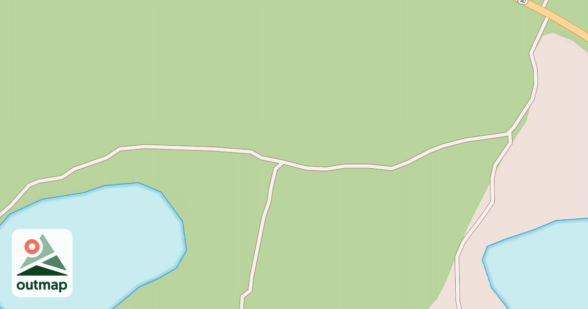 Map of USFS Motor Vehicle Use Map Roads {B5BA8E10-B703-48A1-A4E1-653D7D53D4F2}