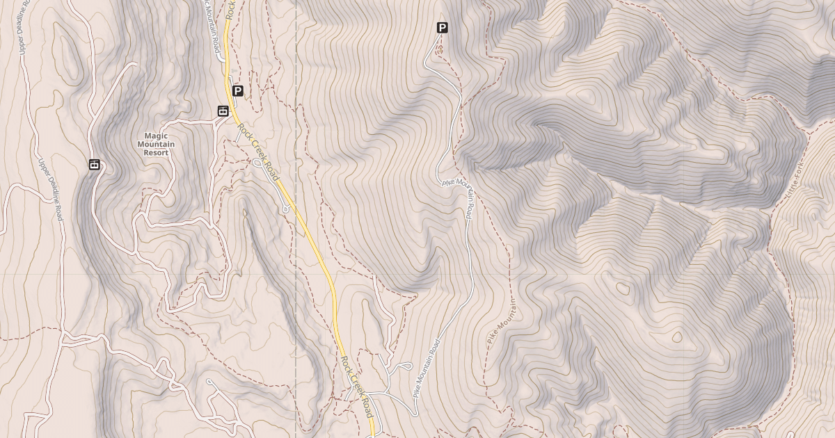 Map preview of PIKE MT