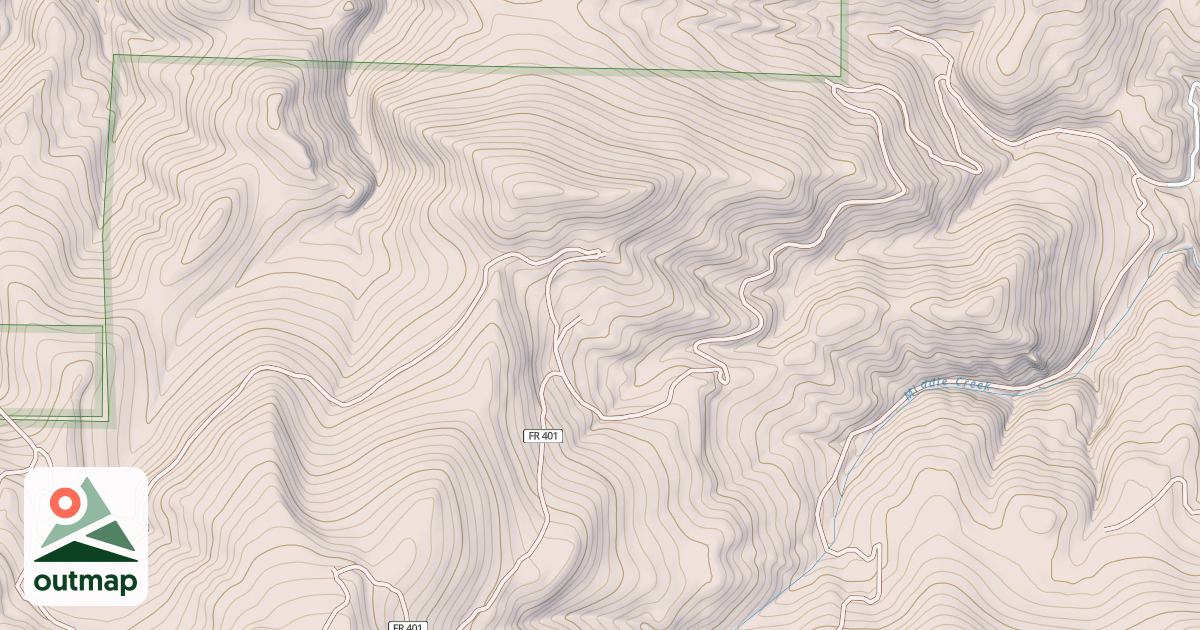 Map of LITTLE FROZE