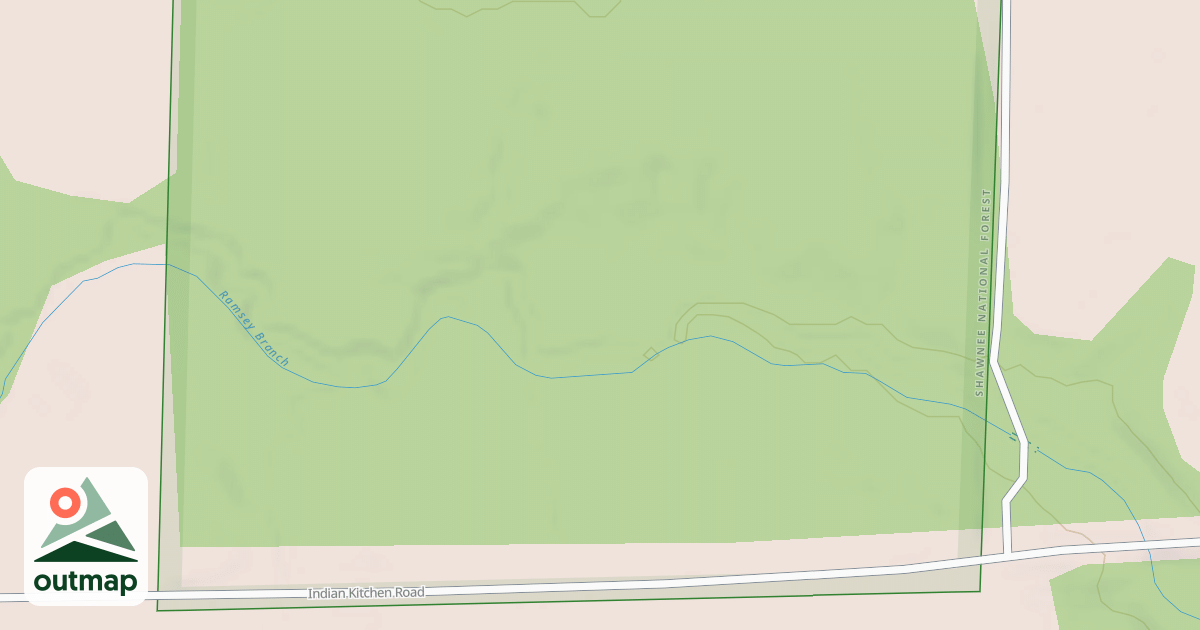 Map of NORTH RAMSEY RD