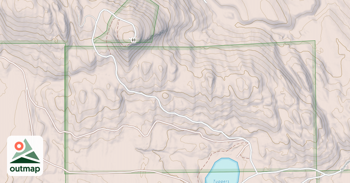 Map of DOUBLE ARROW LO