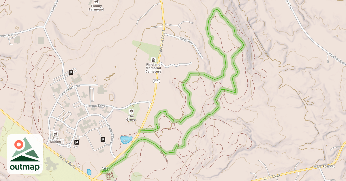 Map of Whitetail Way