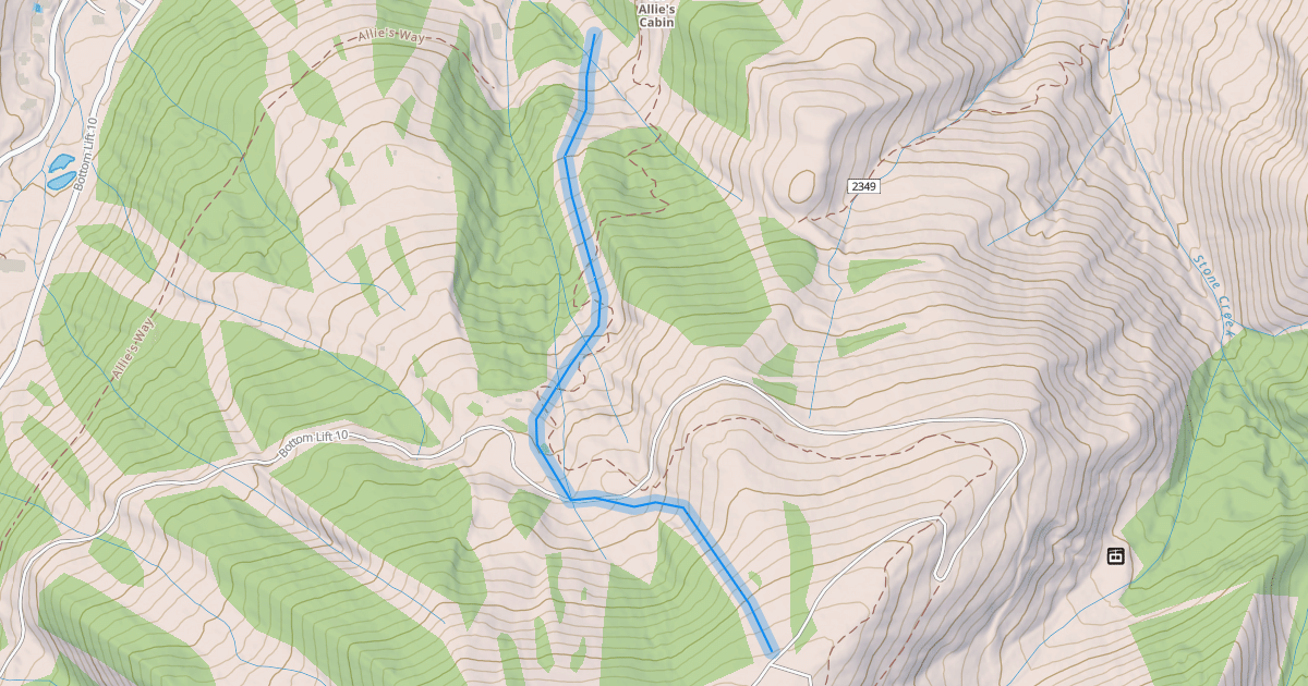 Map preview of Latigo-Lower