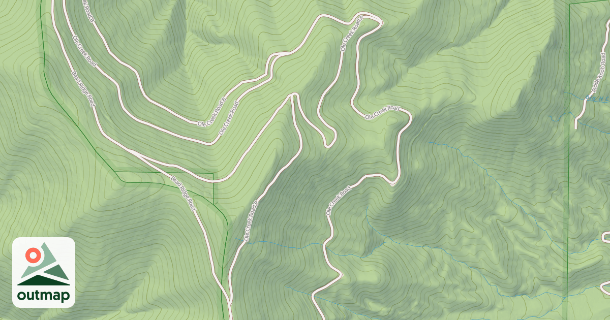 Map of OLE CREEK P