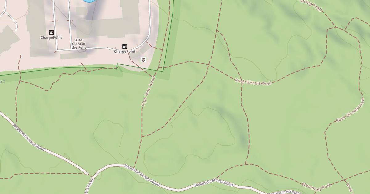 Map preview of Melrose Path