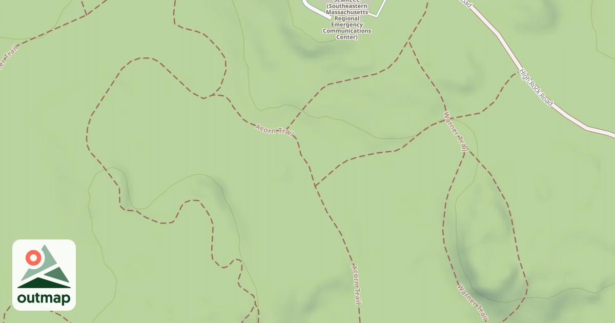 Map of Acorn Trail